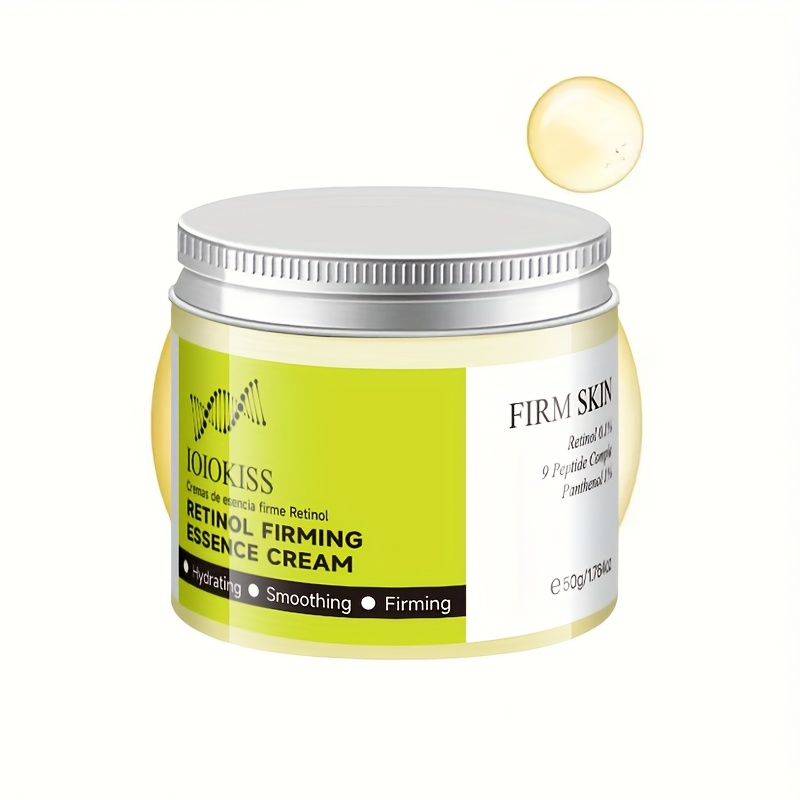 Image of Retinol Cream, With Niacinamide Glycerin And Vitamin E, Moisturizing And Firming, Smoothing , Lightweight Non-greasy Texture, Portable Suitable For Tones
