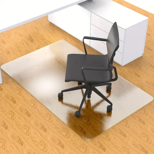 Simplistic Chair Transparent office chair mat sold on Temu United States