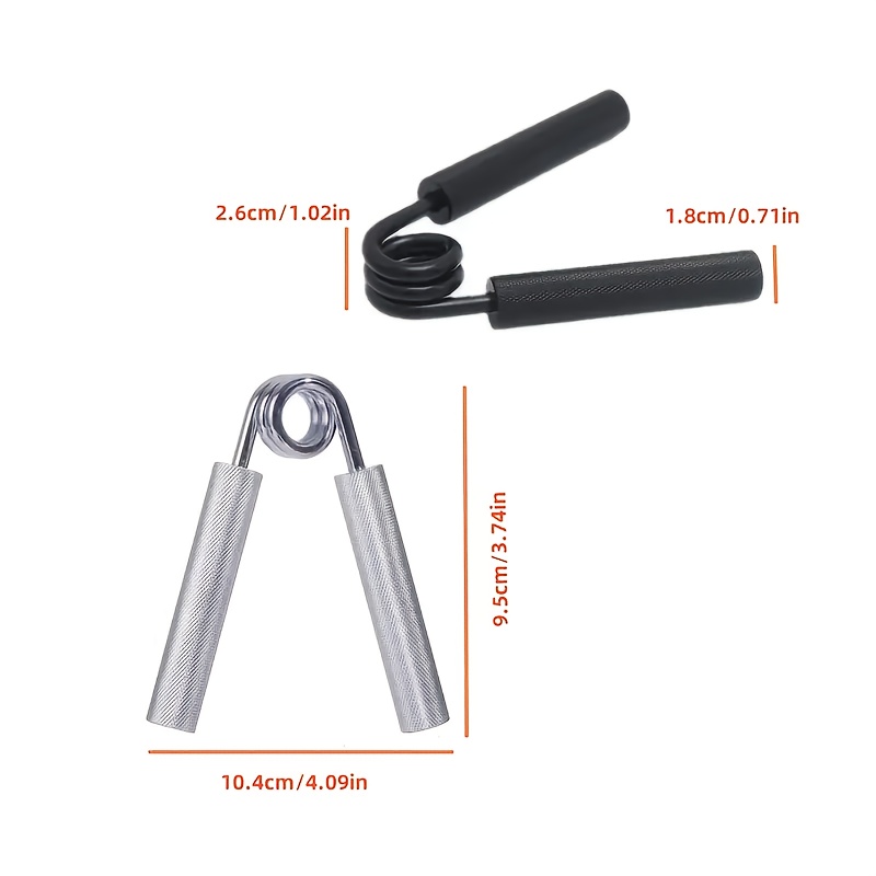 50-350 lbs adjustable hand grip strengthener set with 4/7pcs - aluminum, non-slip design for muscle training & exercise,   2 sets with different   level Product details 4