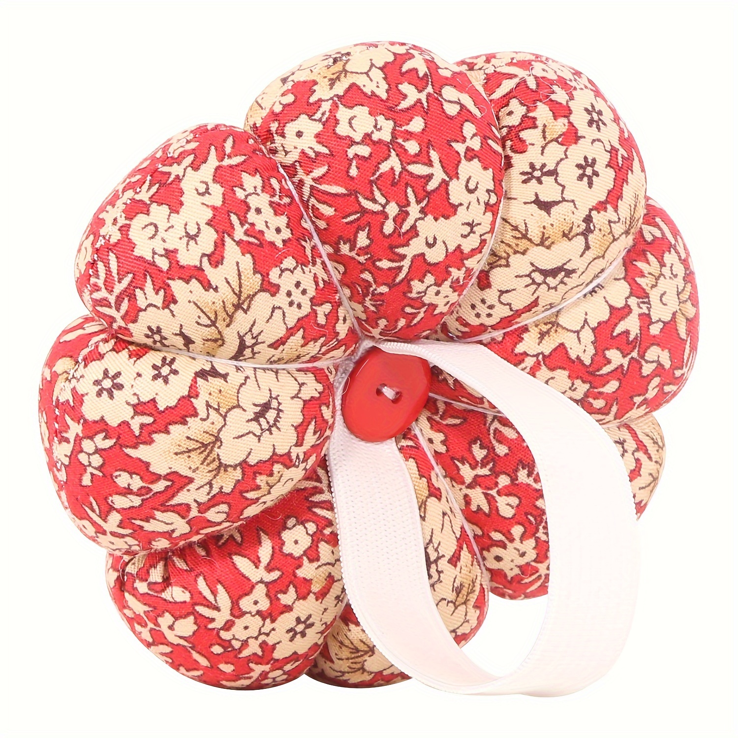 TEMU Wrist Pin Cushion Pumpkin Pin Cushion Handmade Sewing Tools