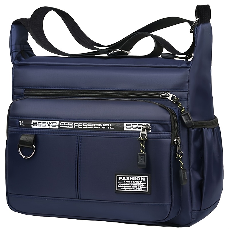 "chest Bag" Neutral Fashion Shoulder Bag Men's Messenger Bag [random Pull , Random Pull Letters]