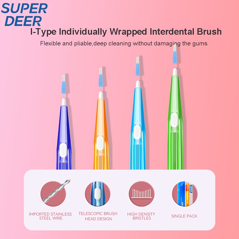Super Deer Retractable Type I Interdental Brush