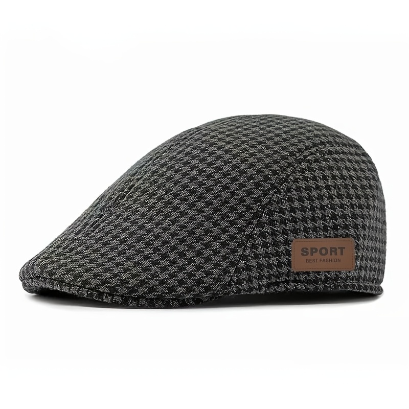 TEMU Men's Brimless Hat - Winter Style, Outdoor Adventure Look, Suitable For Snow Forest Hiking, Daily Commute, And Casual Wear, Men's Winter Hat,