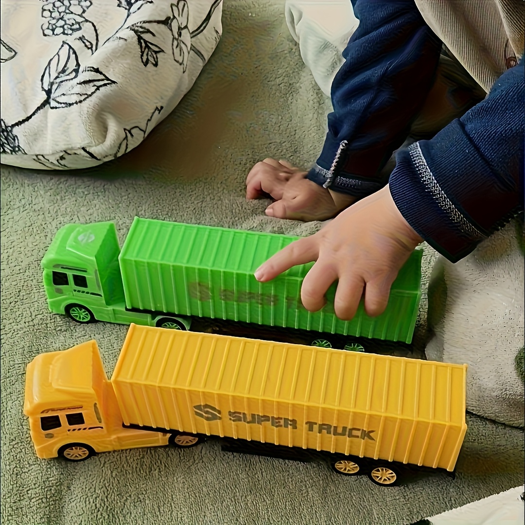 Mini Truck Toys Multi-Color Functional Set