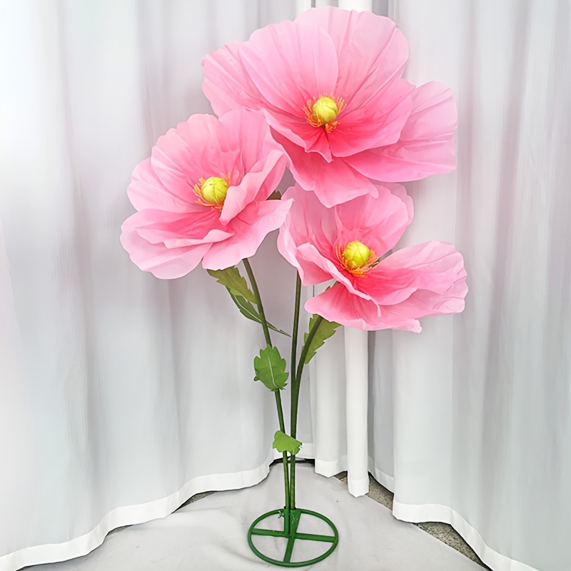Enormous Decorative Flowers, 5-foot Large Tissue Flowers Suitable For Wedding Arrangements, Birthday Celebrations, Easter Parties, Mother's Day Backdrop Decorations, Photography Props