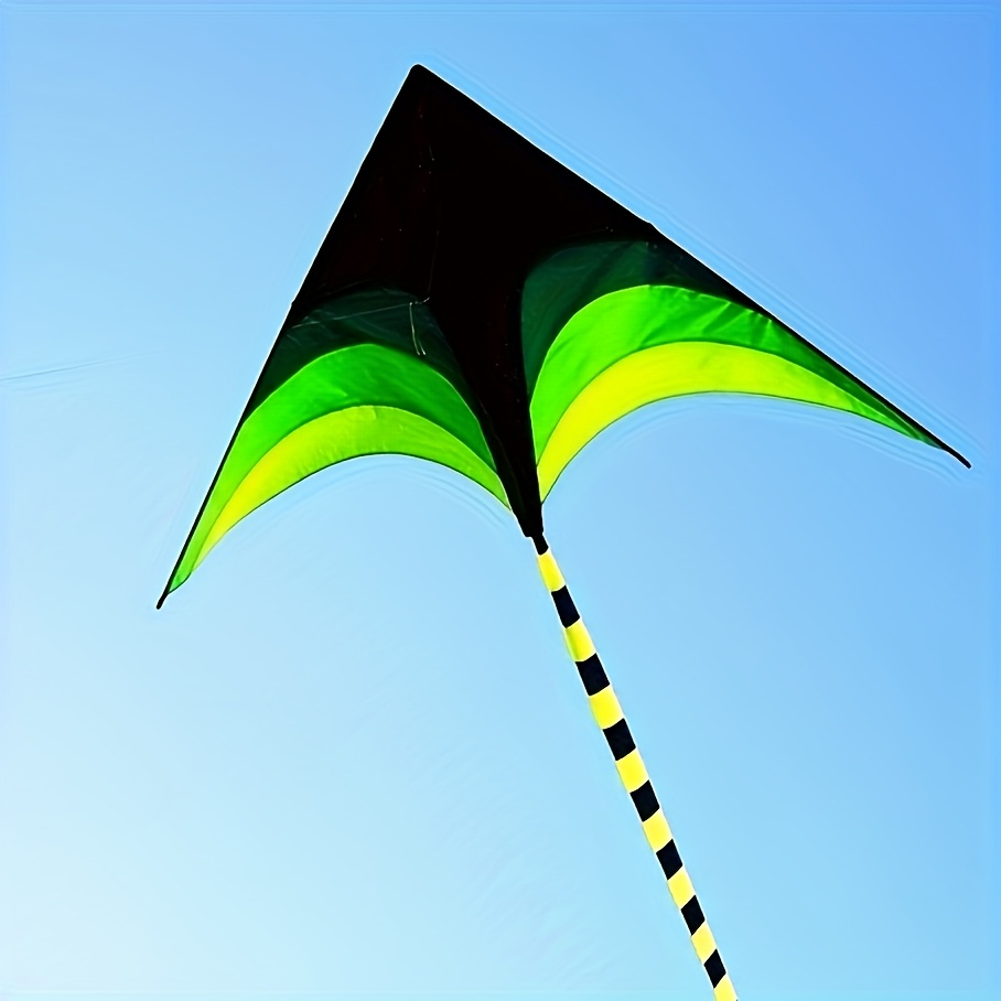 198cm long tail kite gradual   wear resistant material triangular shape   design suitable for flying in open places