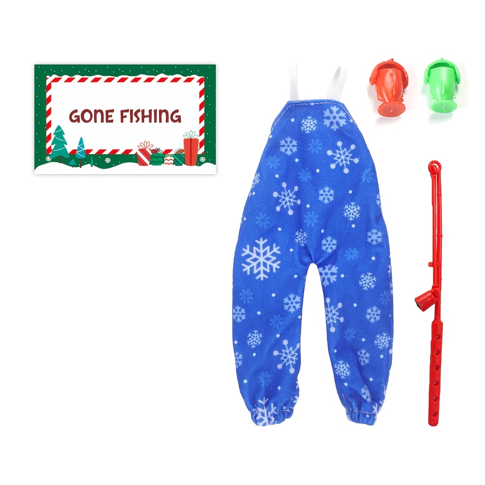 TEMU Accessoires de Noël Elf, Petite Statue Ornementale