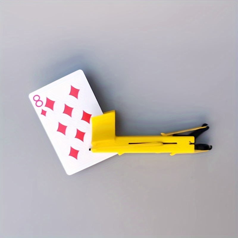  creative and 3d printed diy mini playing card launcher magic props internet celebrity adult toy gift flying card machine playing card launcher gun magic poker christmas gift holiday gift details 3