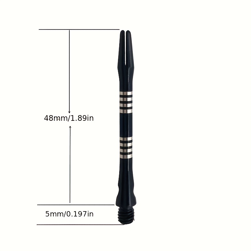 30pcs Mixed Color Knight Dart Universal 2BA Dart Rod