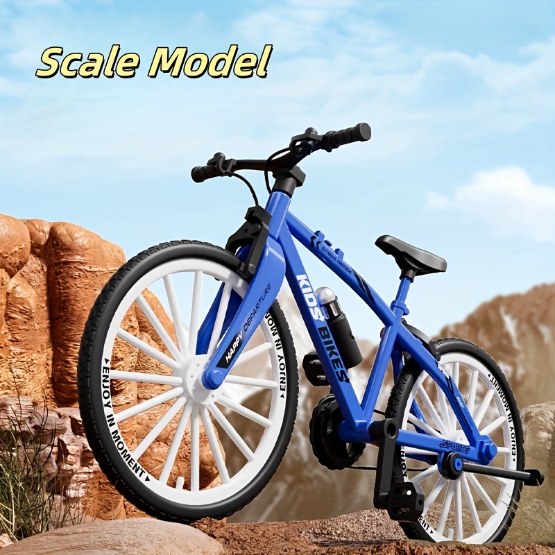 youth diy mountain bike model controllable pedal action mini