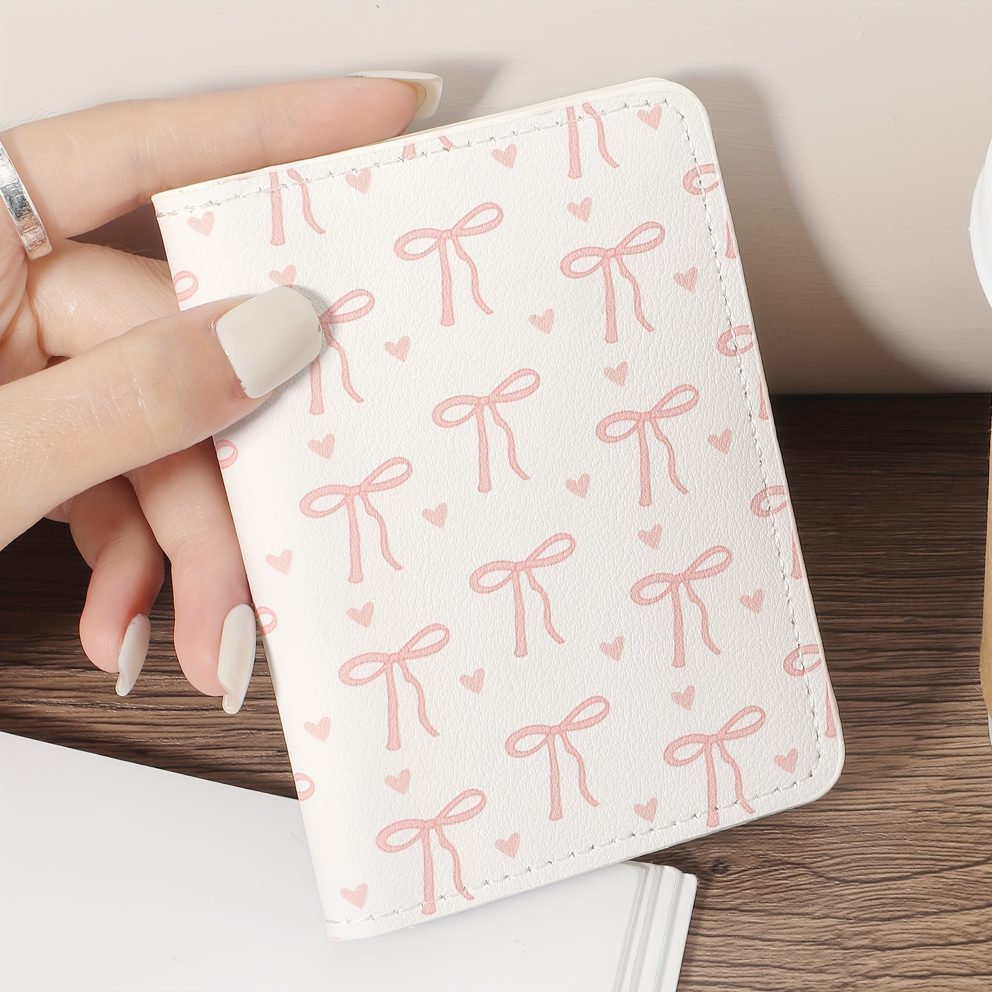 Image of Women's Bright Wallet Compatible For Credit/debit Cards - Multifunctional Foldable Card Holder With Snap Closure, Compact Stylish For School, College Dorm & Everyday Use