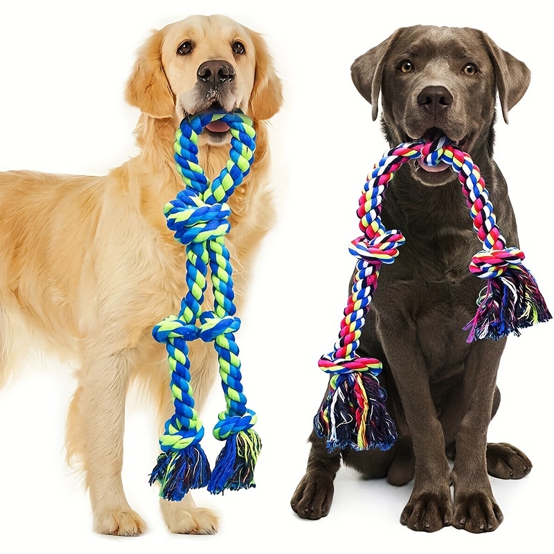 

1/2 Pack Dog Rope Toys For Large And Medium Aggressive Chewers, Heavy Duty Dog Toys For Medium Large Dogs Tough Toy Dog Chew Toys, Tug Of Toy