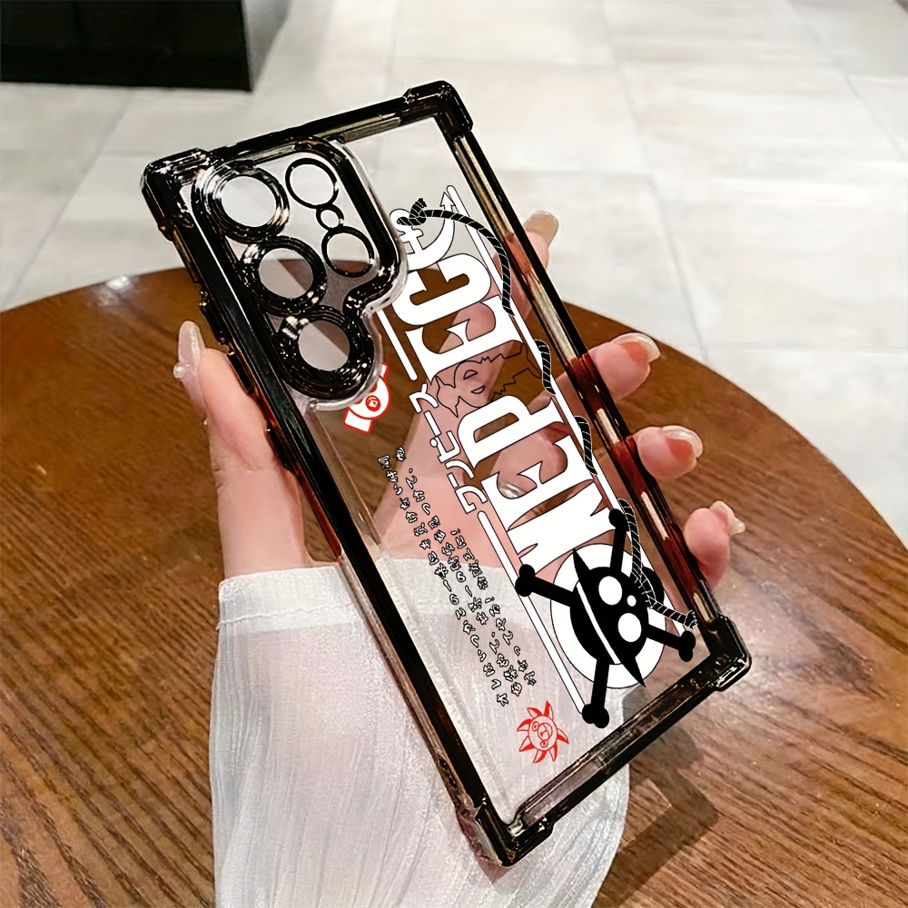 Anime One Piece Luffy'S Design Phone Case Compatible with for samsung for galaxy S25 S24 S23 S22 S21 S20 FE Ultra Plus Edge 4G 50G Shockproof Soft Back Cover