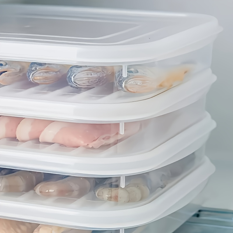 Stackable Clear Food Storage Containers Lids Perfect - Temu