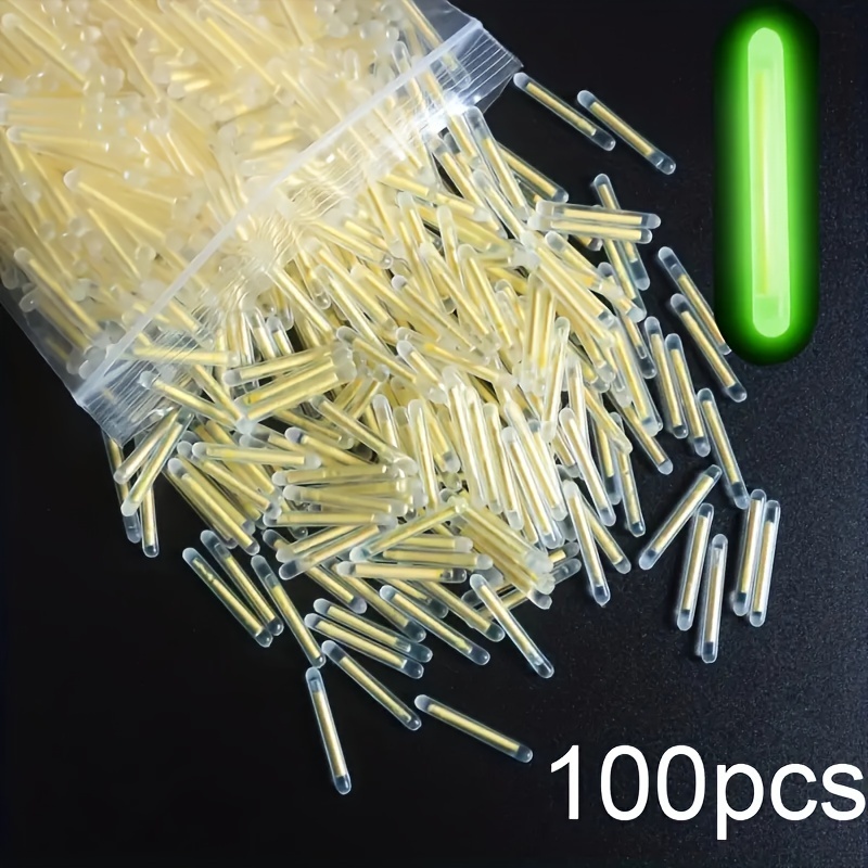 

100pcs Glow-in-the-dark Fishing Rod And Accessories - Improves Visibility And Increases Catch
