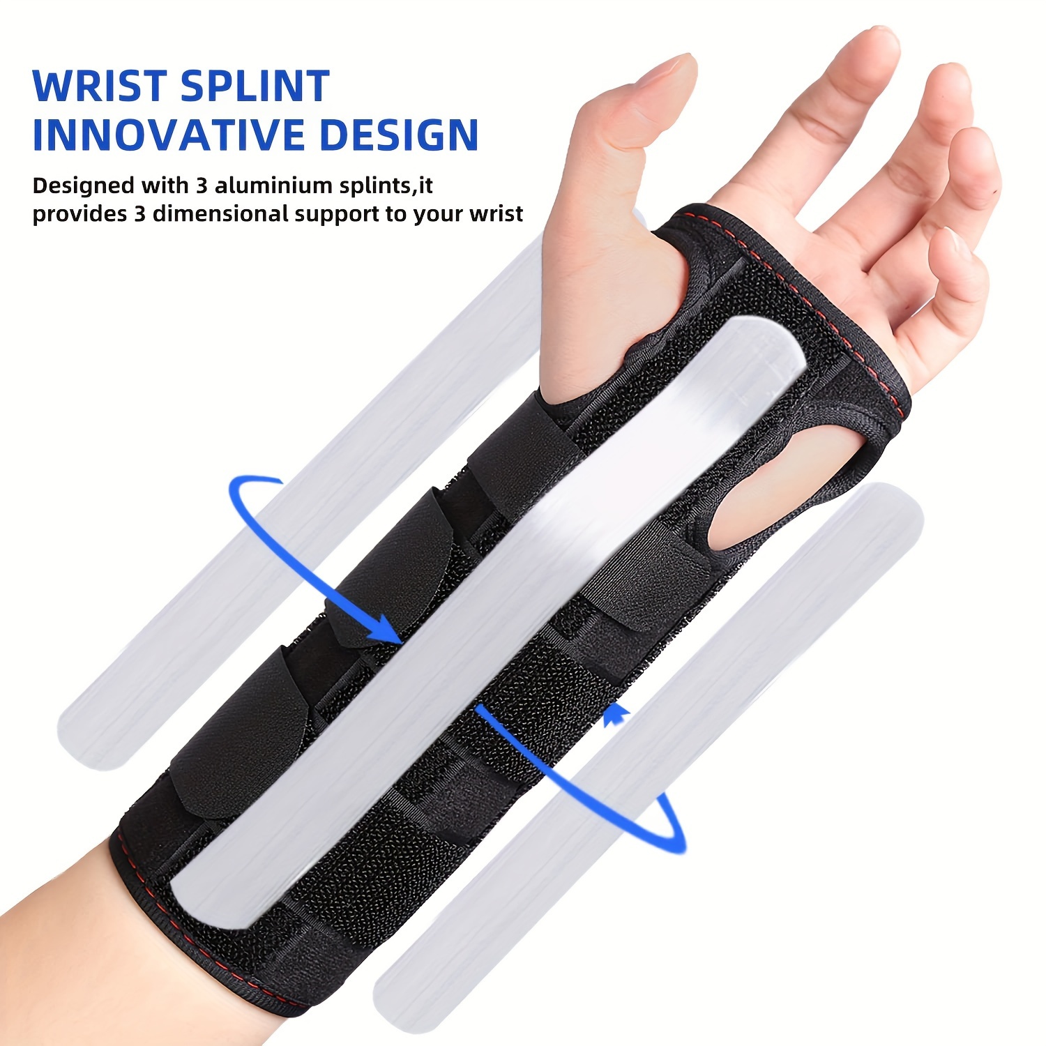 Wrist Brace, Splint for Wrists & Hand Supports