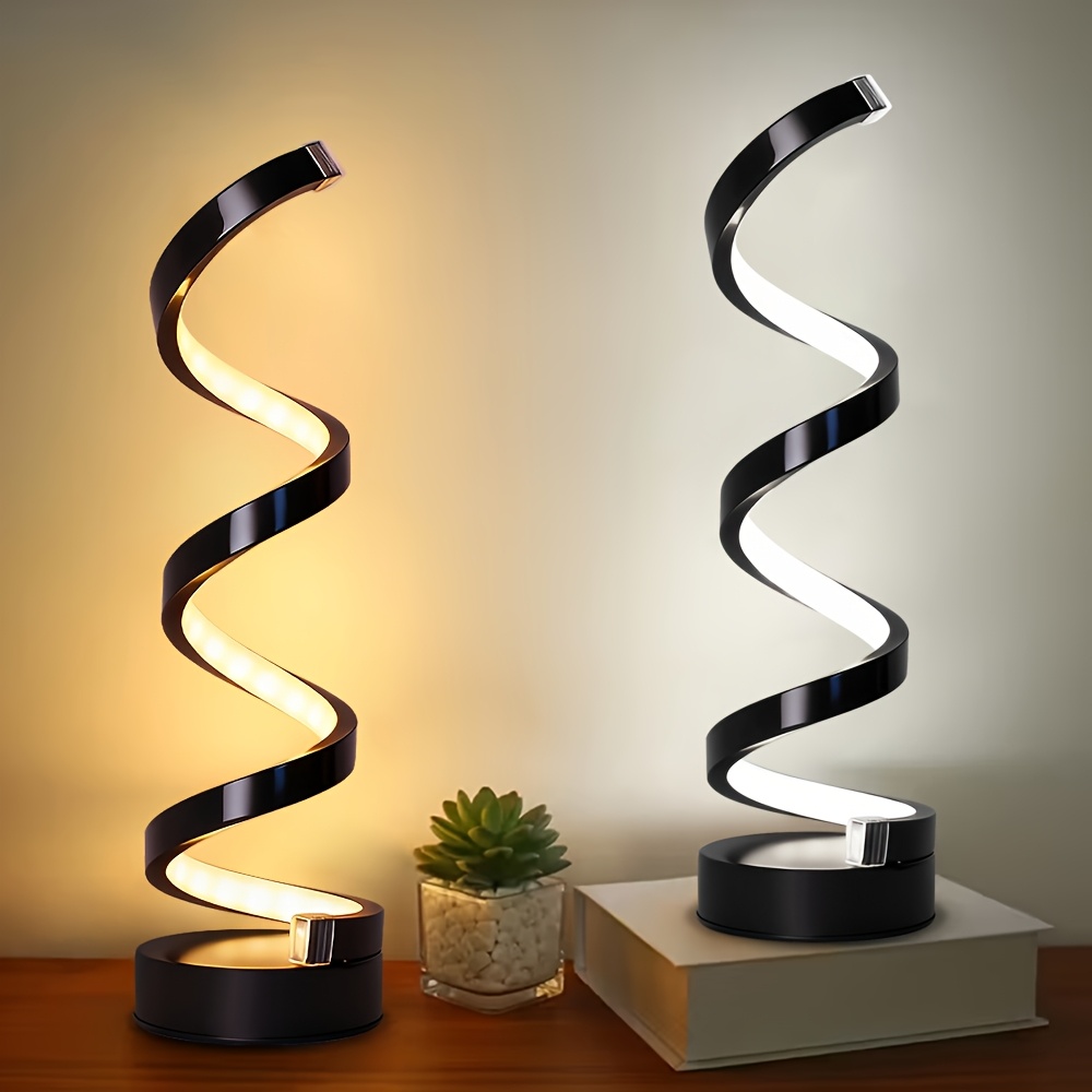 TEMU Lampe de Table Réglable, USB-C, Design Minimaliste. Multifonctionnelle pour Chambre, Salon, Bureau & Écritoire, Cadeau de Saint-Valentin Parfait