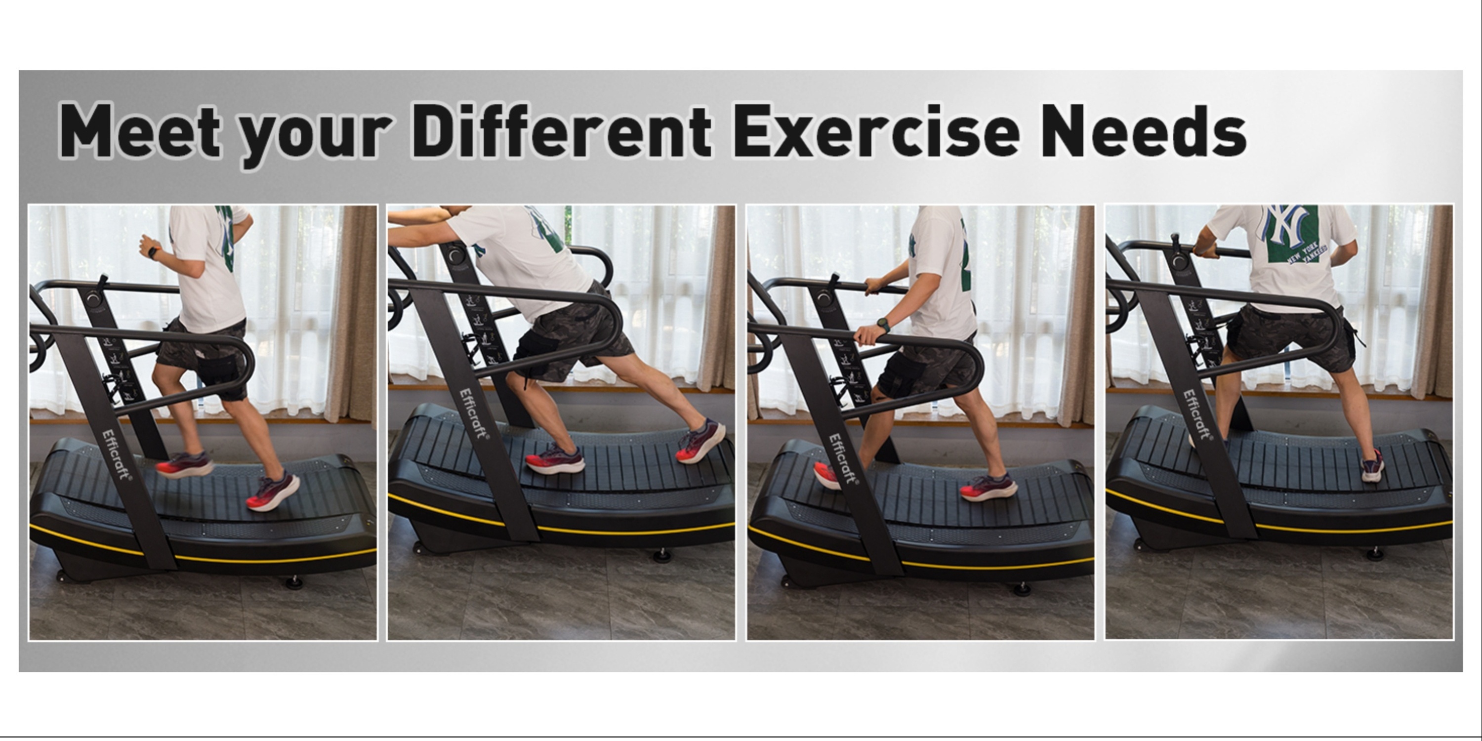 manual curved treadmill 8 level   lcd display non electric fitness equipment for home gym cardio anaerobic training Product details 3