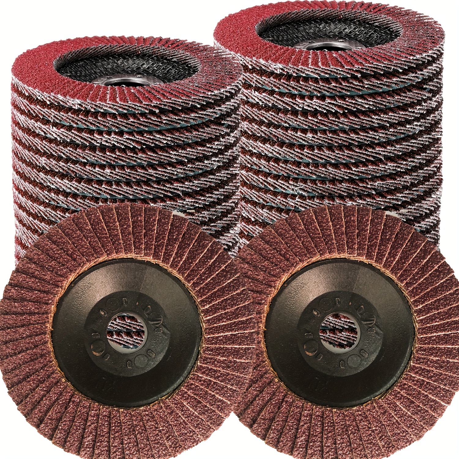 

10pcs Of 4-inch Grinding Discs With A For Tools, Suitable For Metal Rust Removal And Polishing.