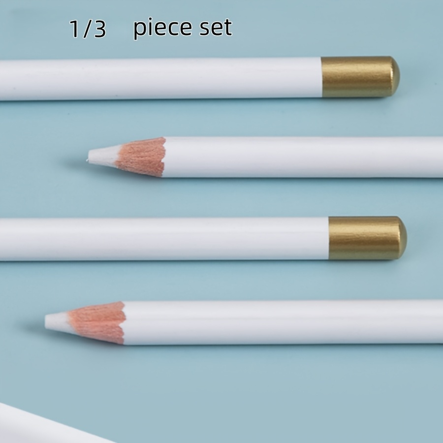 1/3pcs Creative Rubber Pen Eraser For Painting, High--shaped Eraser, School Art Stationery Supplies