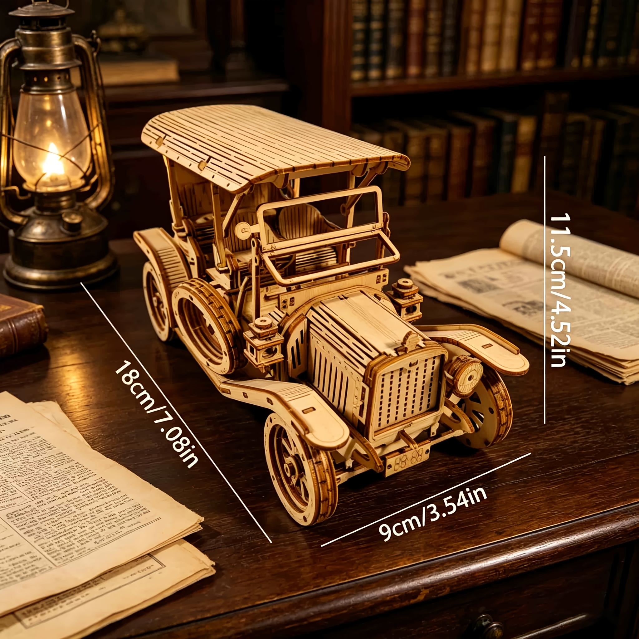 3d Wooden Puzzle Model: , Hand-assembled Model Kit, Holiday Gift, Home Decor