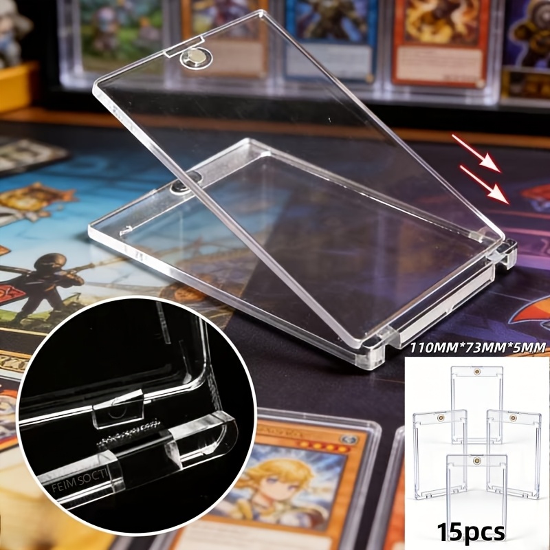 sports card cases sold on Temu Canada