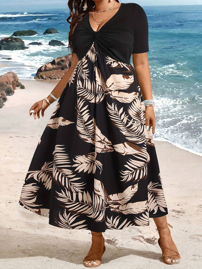boho travel dress Handmade Boho Cotton Midi Dress, V-Neck Puff Sleeve Cottagecore Dress, Oversized Summer Dress, Burgundy Wine 100% Pure Cotton