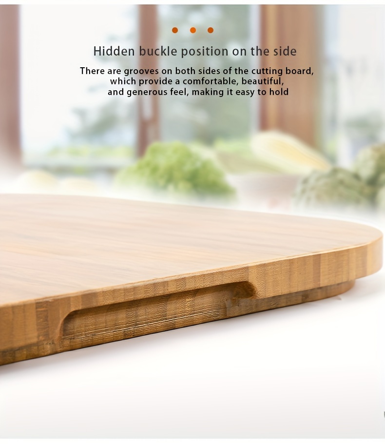 2 in 1 premium bamboo cutting board     and easy to clean for effortless meat and vegetable preparation   essential for holidays and everyday use details 5