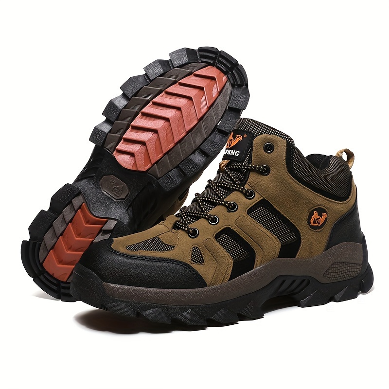 Plus Size *'* High Top Hiking Boots Comfy And Lace-* For Hunting,  Camping, Trekking, And Outdoor Advent