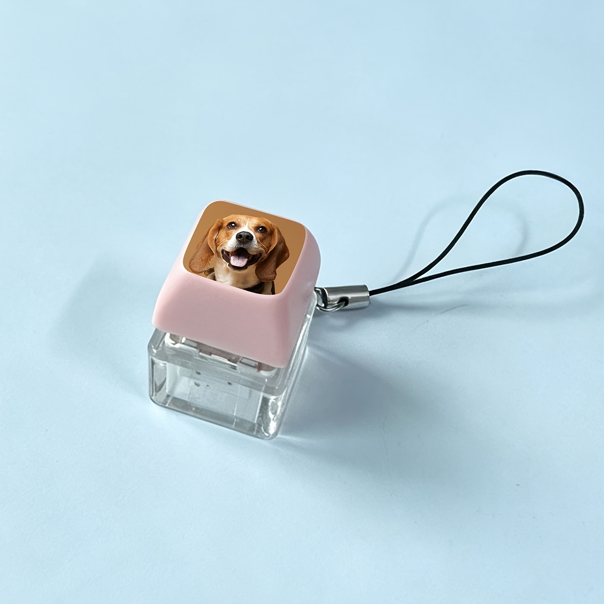 TEMU Customized Mobile Phone Charms, Button-shaped Mobile Phone Chains, And Customized Picture Mobile Phone Straps, Suitable For Customizing Cute Bag