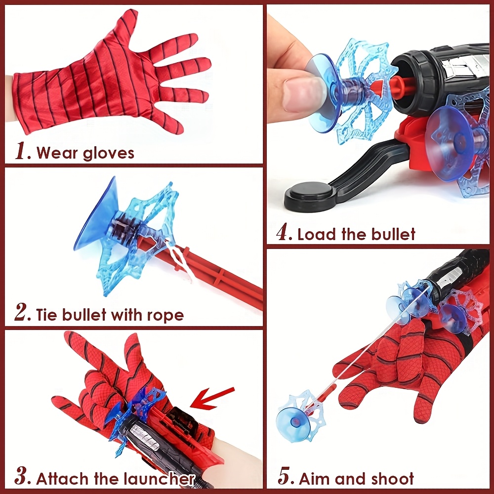 Spider Launcher Soft Bullet Gun Toy