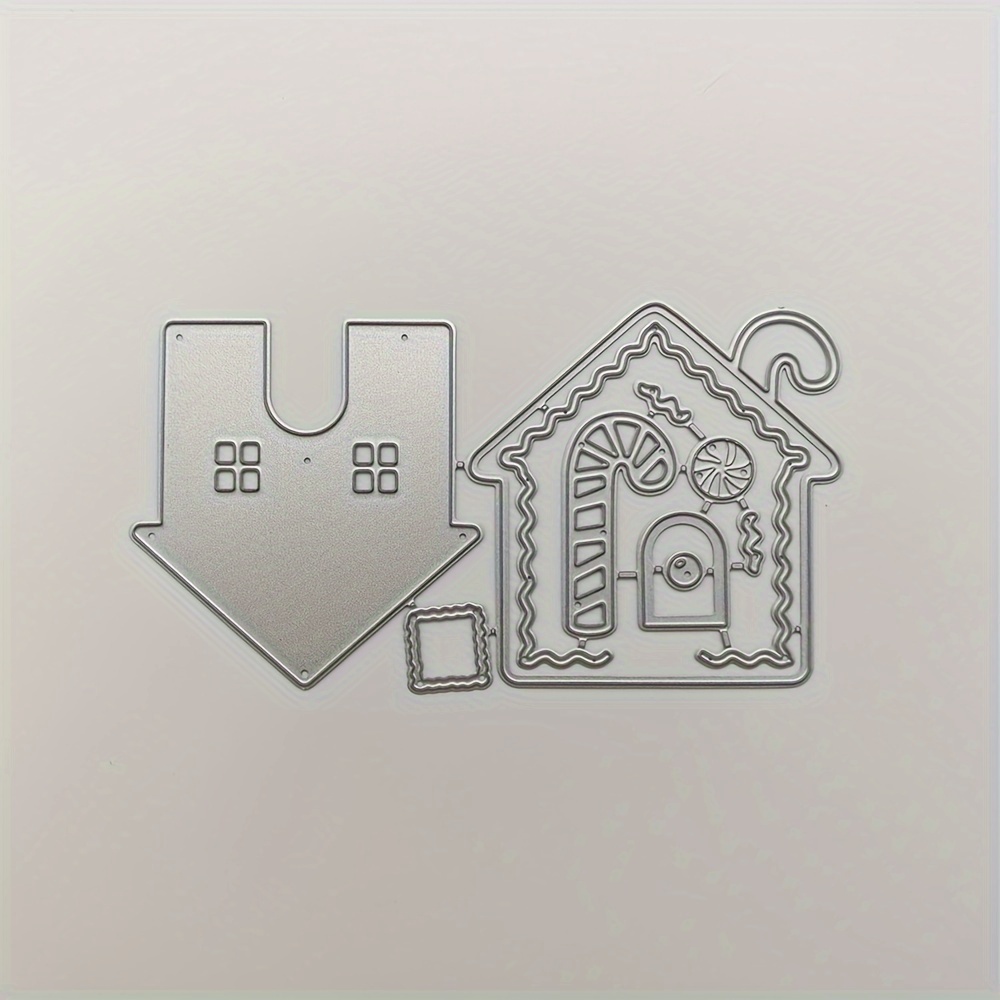 Image of 1pc Christmas-themed Cutting Die For Embossed Designs, Perfect For Card Making, Scrapbooking, And Decorations For The