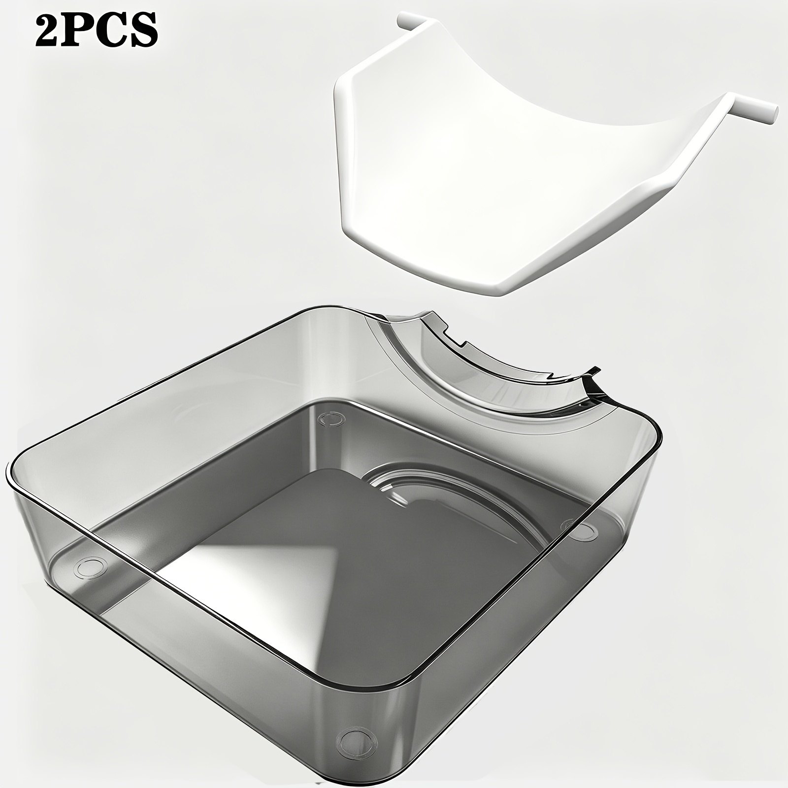 TEMU Lot de 2 de vidange pour machine à laver, déflecteur d'eau guide de vidange pour machine à laver, d'eau idéal, prévient les débordements dans ,