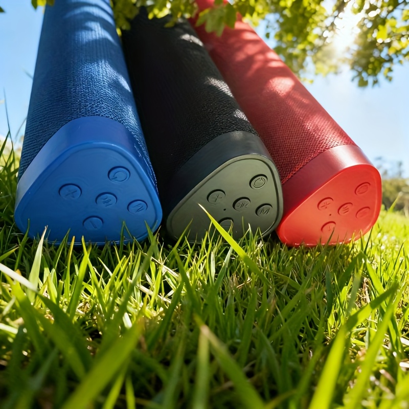 Powerful Long Soundbar Speaker with Deep Bass, Suitable for Outdoor And Home Use, Featuring Dual Speakers for Desktop