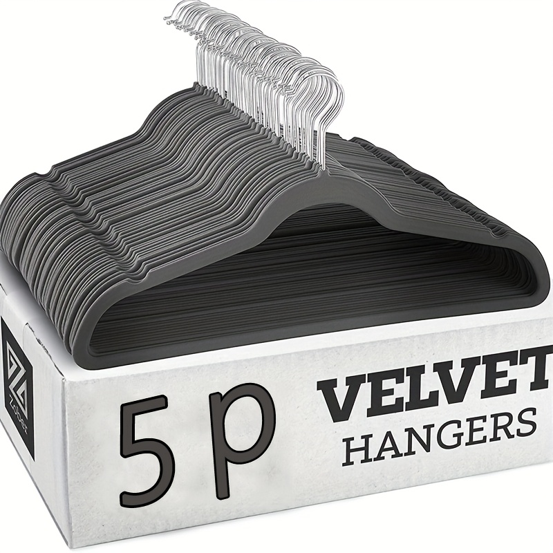 

5pcs Of Hangers - Wrinkle-resistant And -proof Stainless Steel Hangers, Suitable For Dormitory And Home Storage, For Wet And Dry Clothes, With A Stylish Design.