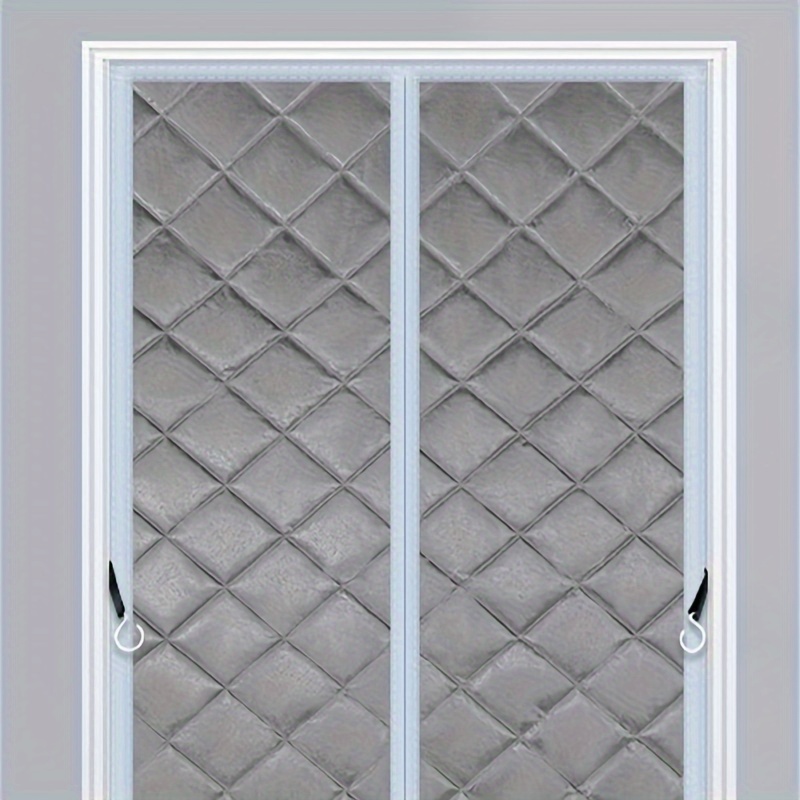 

1pc Screen Door, Gray Center Open