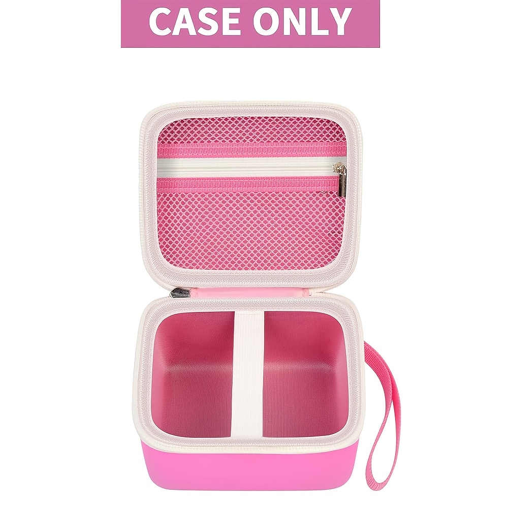 TEMU Camera Case Compatible With Instant Camera For Cameras Storage Holder Bag For Girls Toddler Camera And Print Paper(box Only)