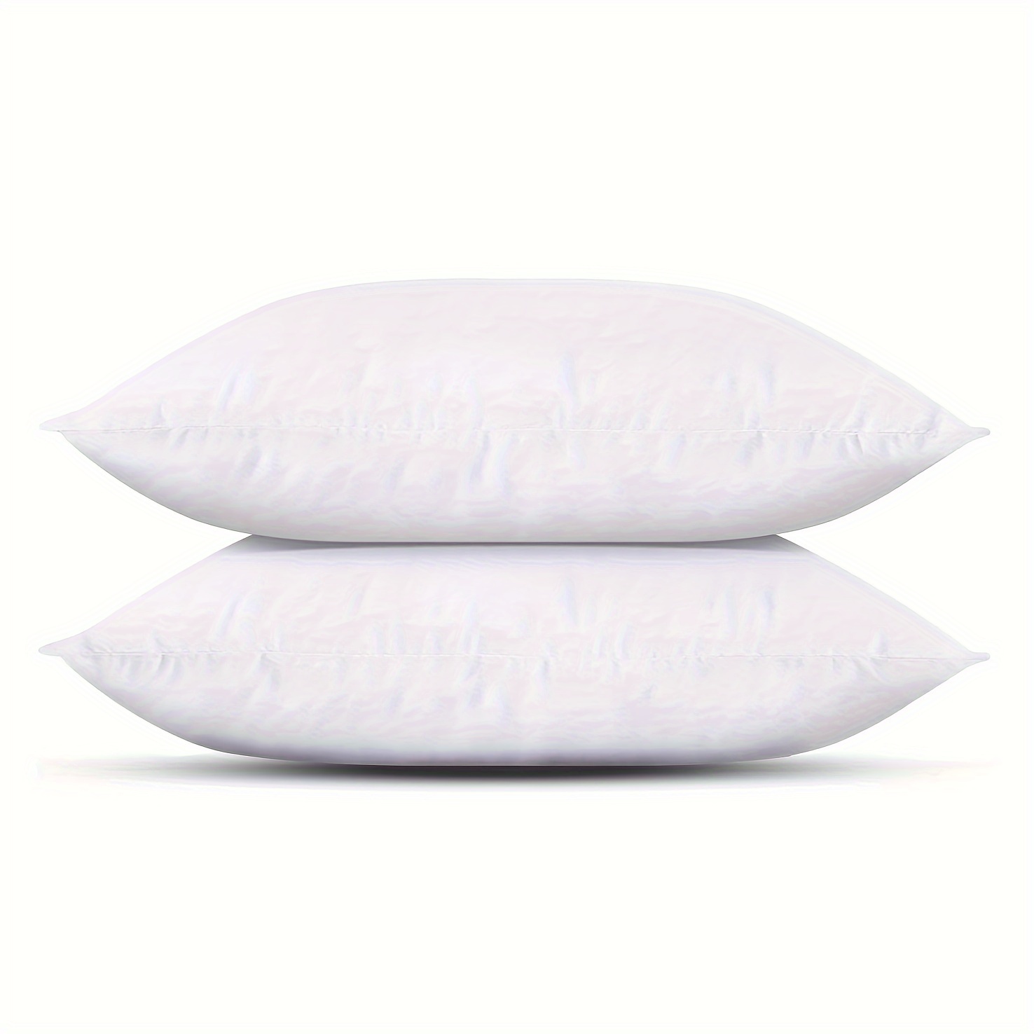 

2pcs Polyester Throw Pillow Inserts, Square Stuffer Sham Pillow Covers, Zippered, Knitted Fabric, Only, For Living Room, Bedroom, Dorm, Office, Home Decor