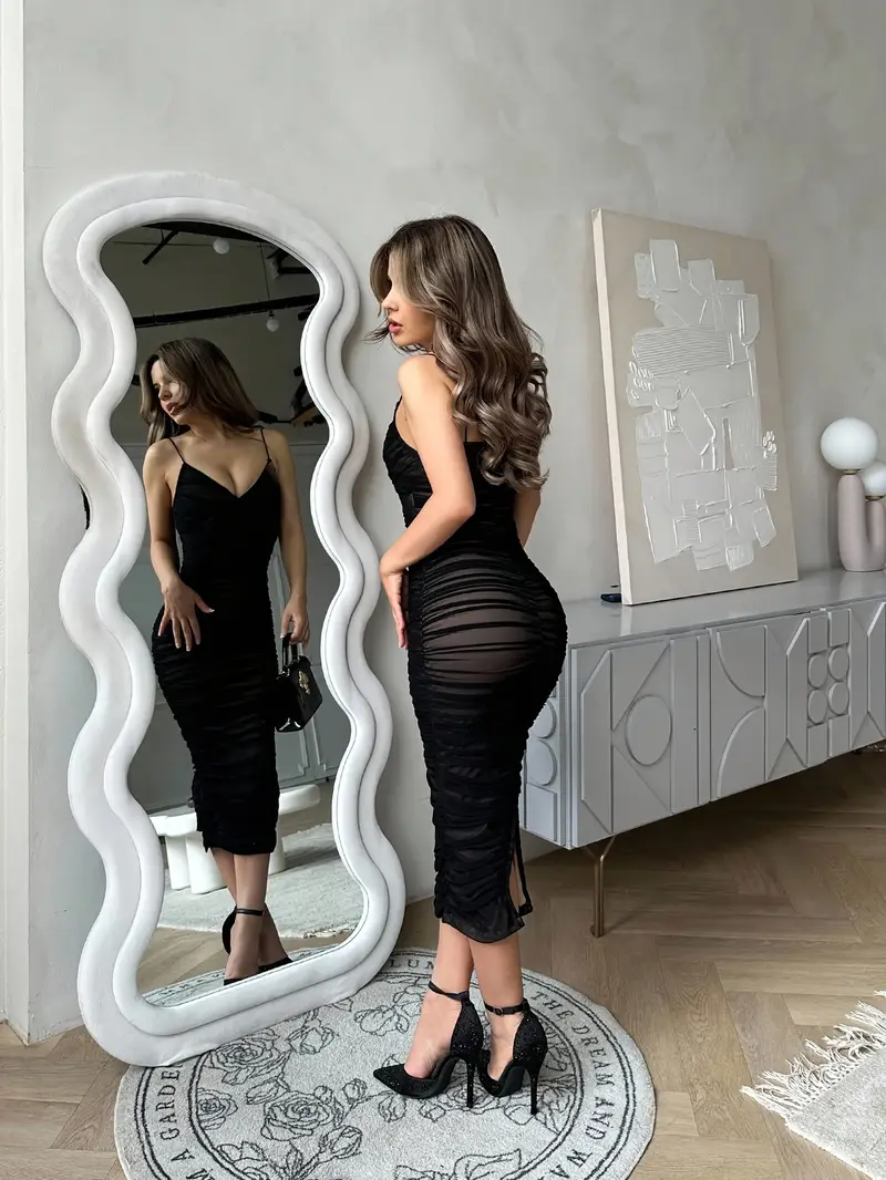 a black mesh slip dress a valentines - Temu Czech Republic a black mesh slip dress a valentines - Temu Czech Republic