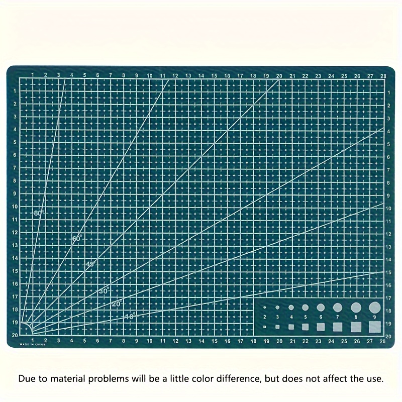 

Double-sided Craft Cutting Mat - A3/a4 Size, Ideal For Office, School Projects, Quilting & Artwork