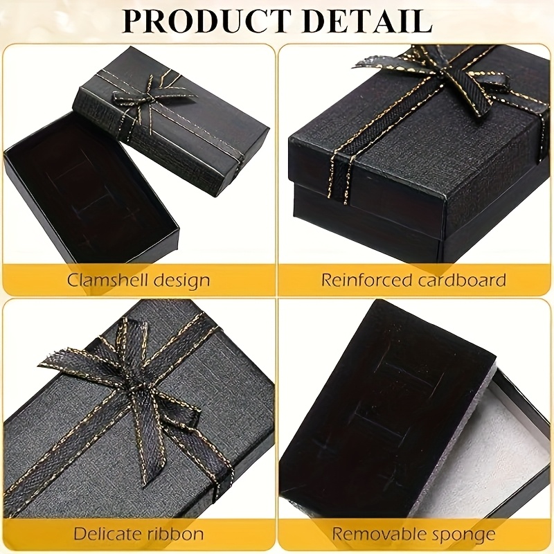36pcs Bulk Small Paper Gift Boxes with Lids