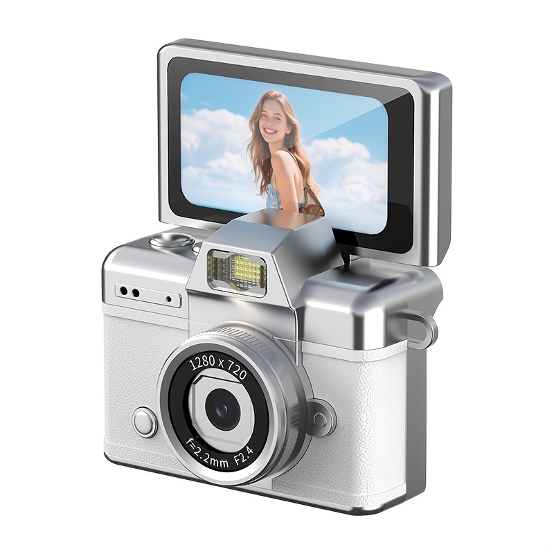 Cámara Flip LK-027 con Pantalla IPS HD de 1.47 pulgadas - Imagen 3
