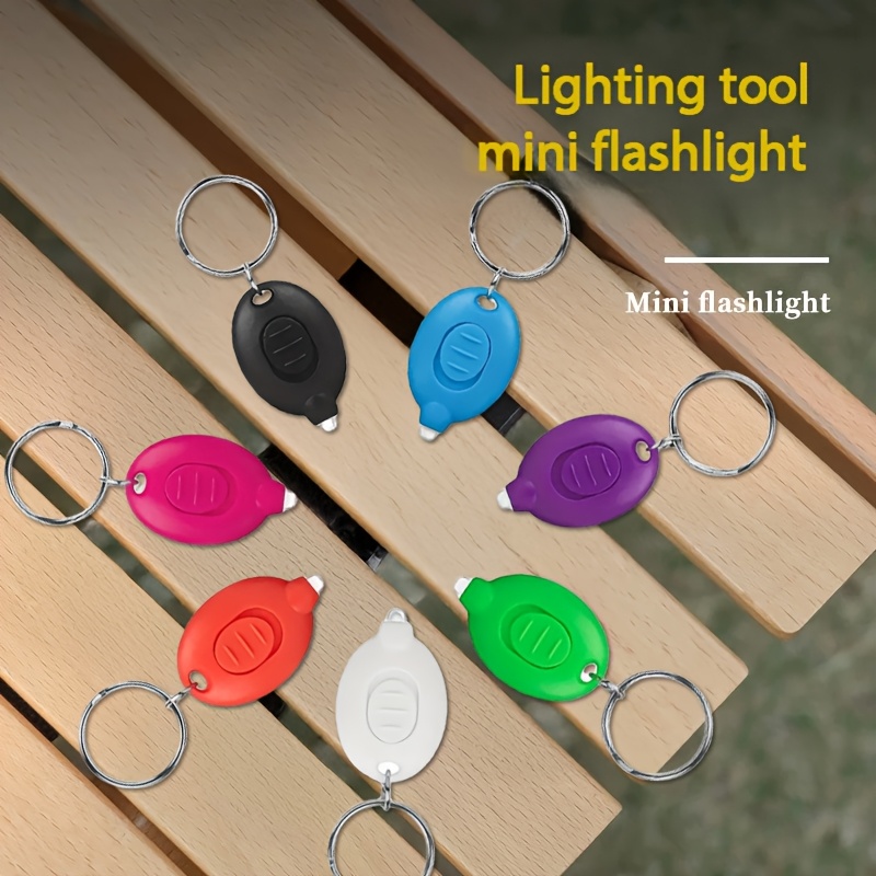 Keychain Light 48 Pcs Helicopter Rocket Flashlights Plane LED Mini