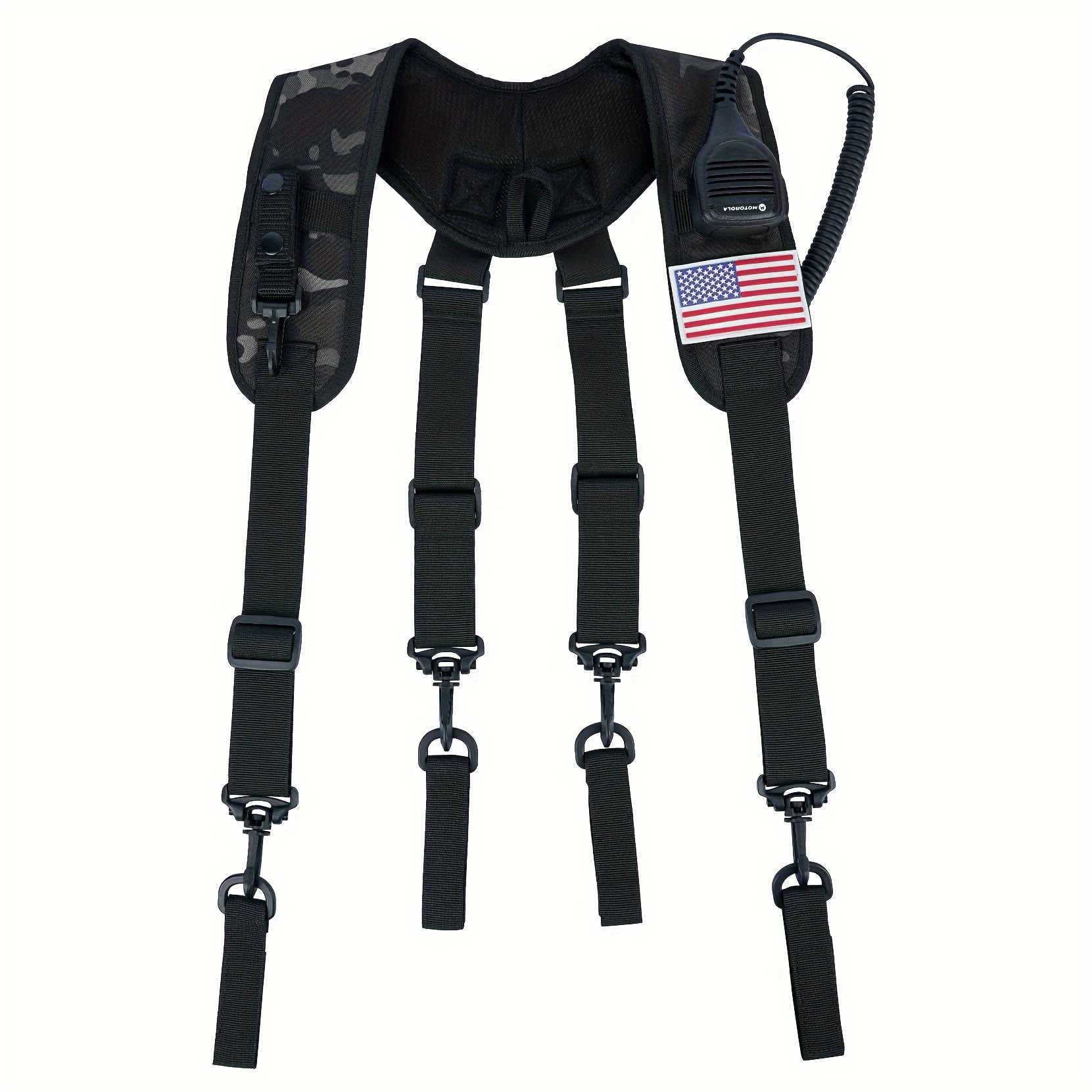 police suspenders for duty belt