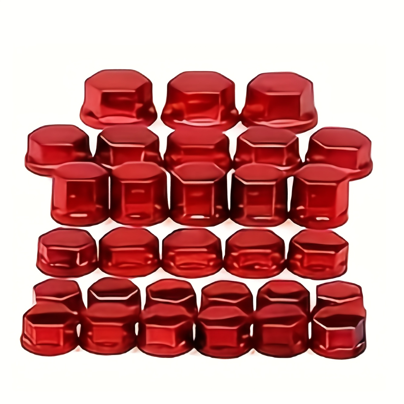 TEMU 1 Set 30pcs Motorcycle Modification Accessories Motorcycle Nut Bolt Cap Styling Parts