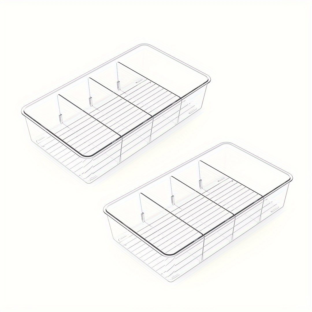Food Storage Box Clear Plastic Storage Bin Storage Racks 3 - Temu