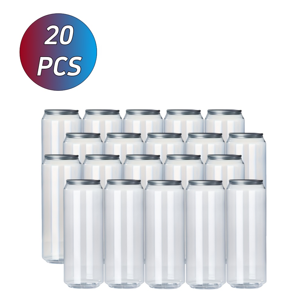 pack of 20   500ml cans for your   drinks convenient for outdoor activities and travel and needs a sealer to close the bottle after use