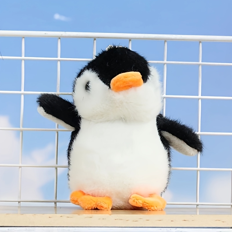 

Cute Penguin Plush Dog Toy, Soft Material, Cartoon Pattern, Ideal For Small Breeds Playtime