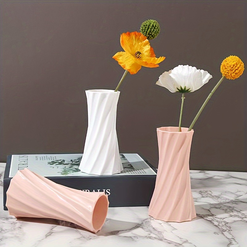 

1pc, Creative Home Decoration Small Vase Dried Flower Simulation Flower Decoration Flower Container Flower Arrangement Decoration