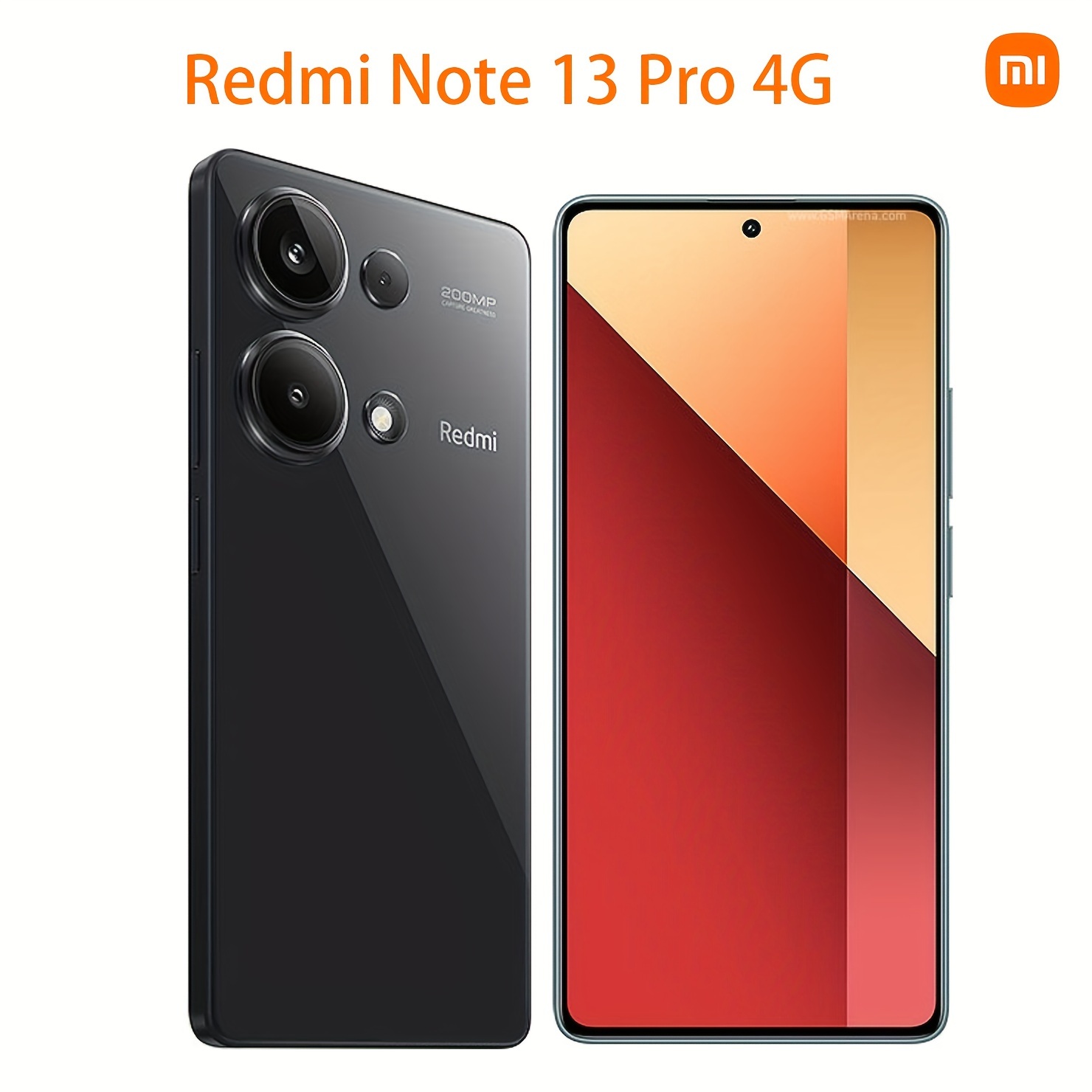 Móvil  Xiaomi Redmi Note 13 Pro, Morado, 256 GB, 8 GB RAM, 6.67 Full  HD+AMOLED, MediaTek Helio G99 Ultra, 5000 mAh, Android